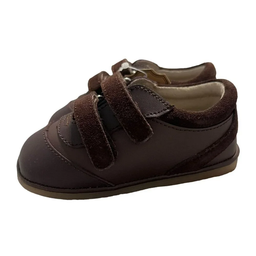 NEW Angel Baby By L'Amour Sz 5 Brown Leather Shoes